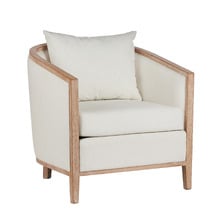 Claudia Cotton-Blend Armchair